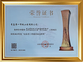 崂山湾泰山杯奖