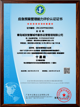 青岛城发智慧城市-应急预案（新证）